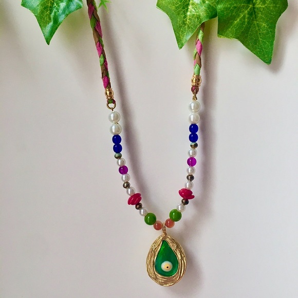 Evil eye necklace from Turkey - Picture 1 of 3